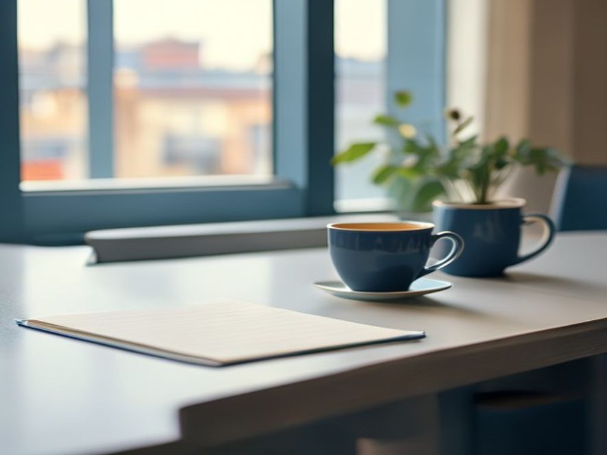 One-to-one nutrition coaching conversation in a supportive environment